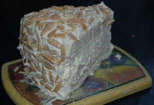 Gorgonzola Marscapone cheese cake